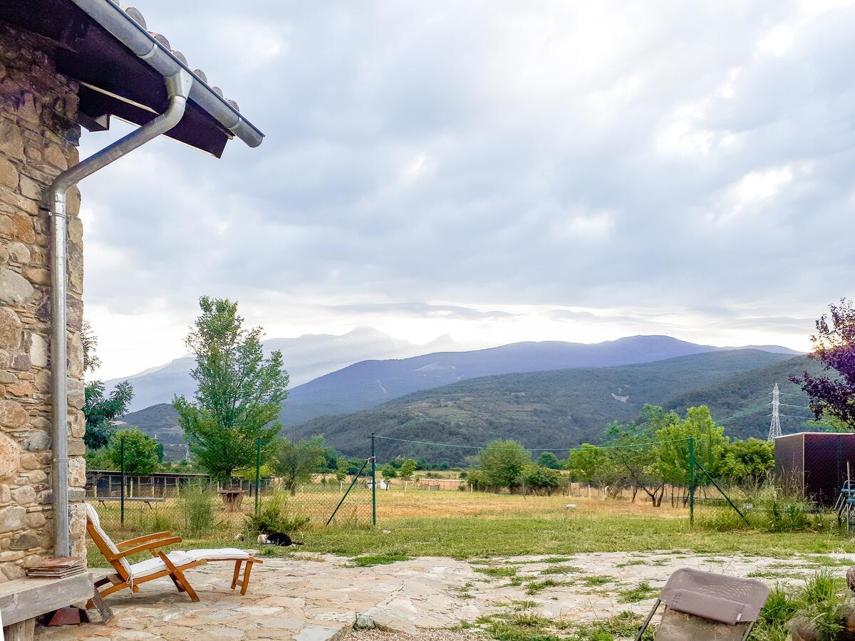 Albergue A'Noguera Castiello de Jaca Dış mekan fotoğraf